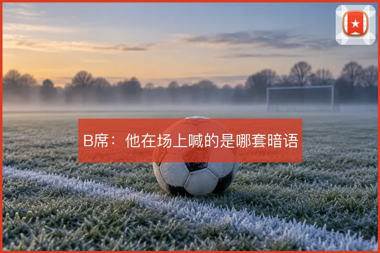 B席：他在场上喊的是哪套暗语